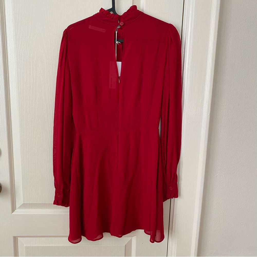 Reformation Red Mini Dress - Picture 10 of 15